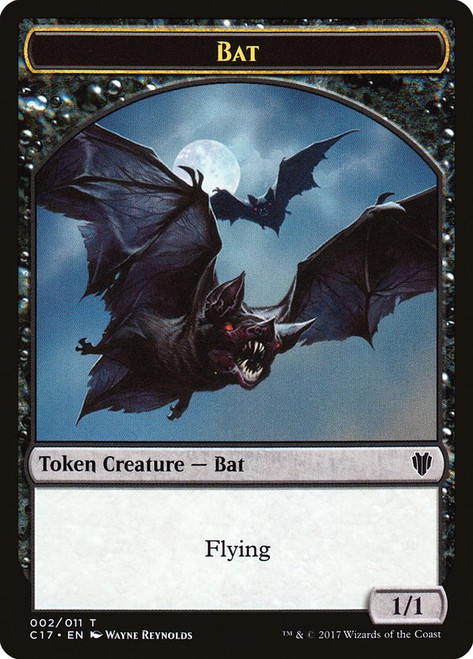 {Bat Token} // {Vampire Token}
Commander 2017
Single
Magic: The Gathering