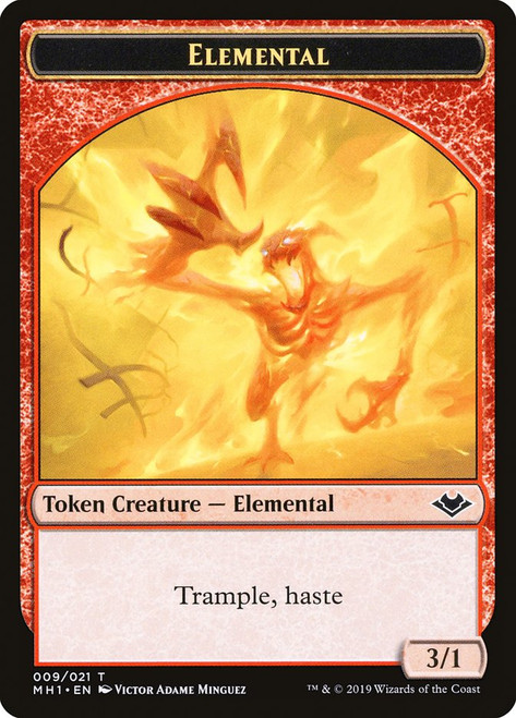 {Elemental Token} (3/1) // {Soldier Token}\nModern Horizons\nSingle\nMagic The Gathering