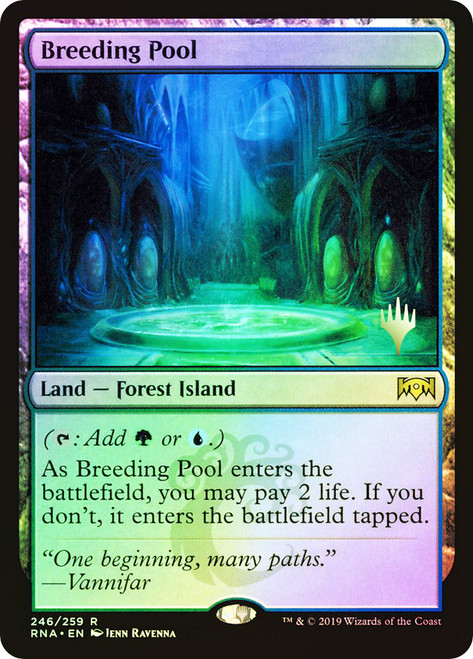 Breeding Pool (Borderless) (Galaxy Foil) | Unfinity - Variants 