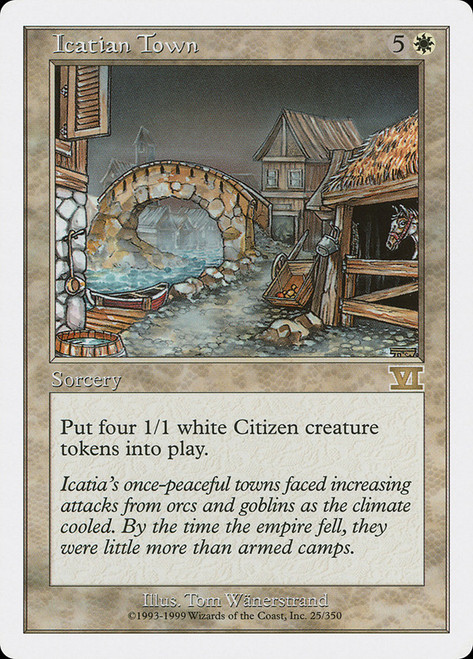 Icatian Town\n6th Edition\nSingle\nMagic The Gathering