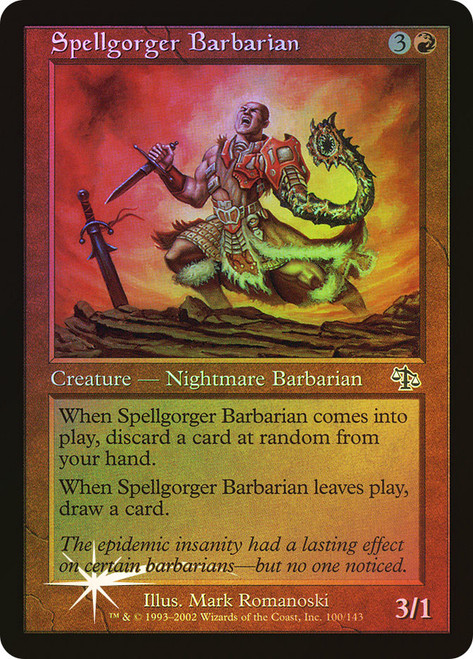 Spellgorger Barbarian\nJudgment\nSingle\nMagic The Gathering