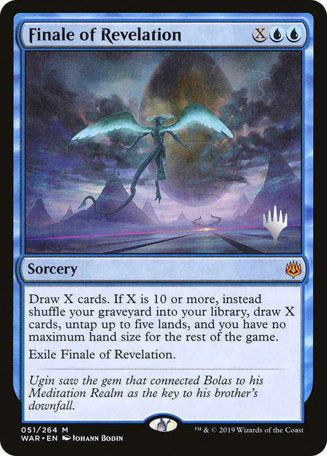 Finale of Revelation (Promo Pack) (War of the Spark)\nPromo: Planeswalker Stamped\nSingle\nMagic The Gathering