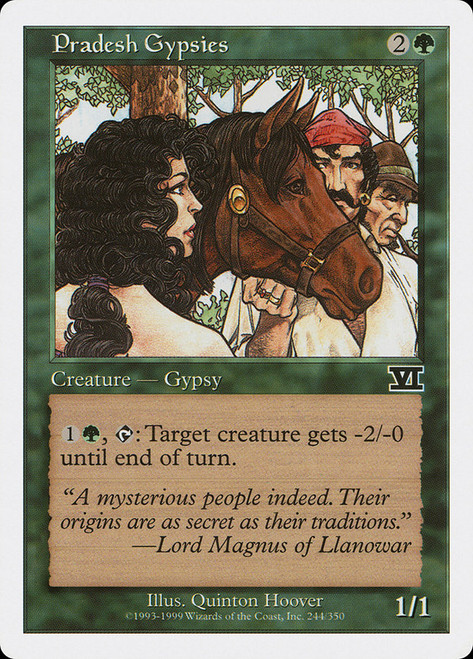 Pradesh Gypsies\n6th Edition\nSingle\nMagic The Gathering
