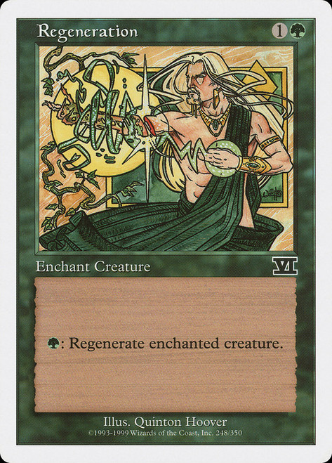 Regeneration (Not Tournament Legal) | Collectors' Edition