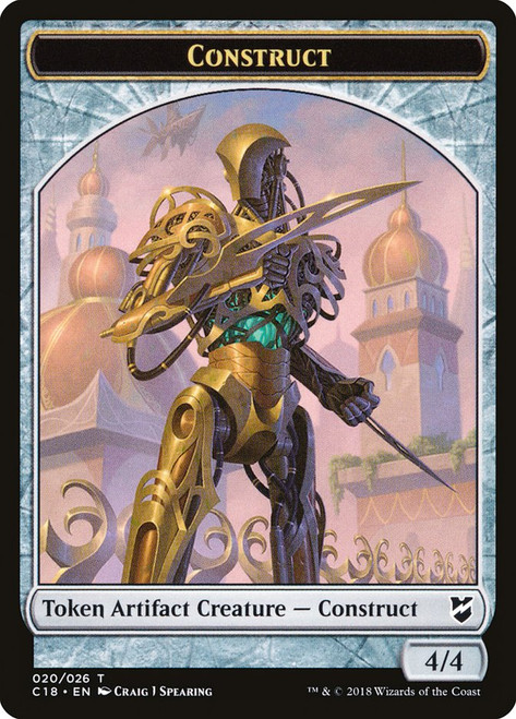 {Construct Token} (4/4) // {Myr Token} (2/1)
Commander 2018
Single
Magic: The Gathering