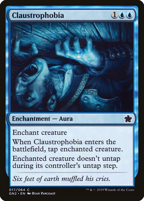 Claustrophobia\nGame Night: 2019\nSingle\nMagic The Gathering