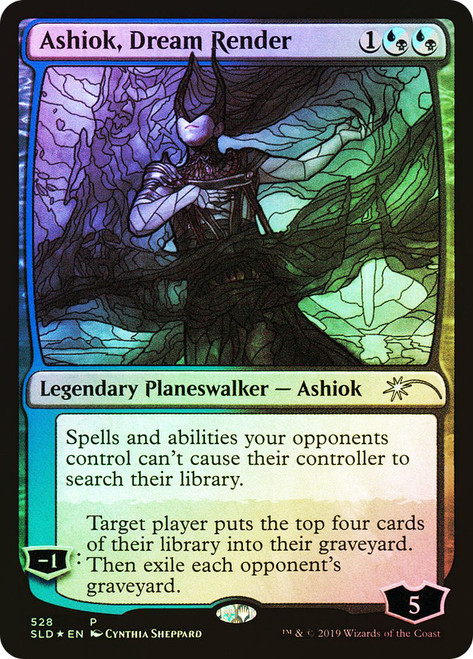 Ashiok, Dream Render (Secret Lair) (#528)\nPromo: General\nSingle\nMagic The Gathering