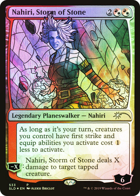 Nahiri, Storm of Stone (Secret Lair)\nPromo: General\nSingle\nMagic The Gathering
