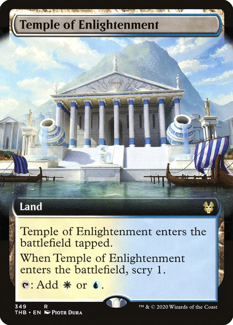 Temple of Enlightenment (Extended Art)\nTheros Beyond Death - Variants\nSingle\nMagic The Gathering