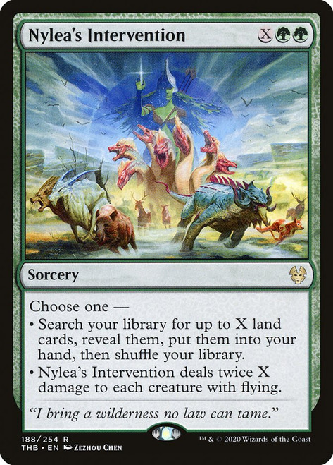 Nylea's Intervention\nTheros Beyond Death\nSingle\nMagic The Gathering