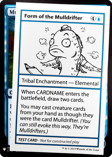 Form of the Mulldrifter\nMystery Booster - Test Cards (Symbol)\nSingle\nMagic The Gathering