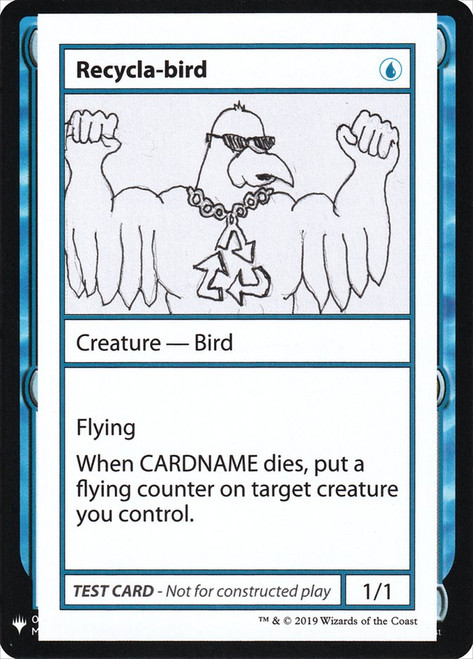 Recycla-bird\nMystery Booster - Test Cards (Symbol)\nSingle\nMagic The Gathering