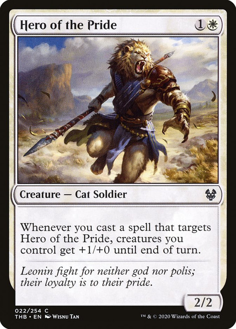 Hero of the Pride\nTheros Beyond Death\nSingle\nMagic The Gathering