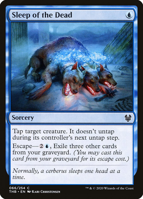 Sleep of the Dead\nTheros Beyond Death\nSingle\nMagic The Gathering