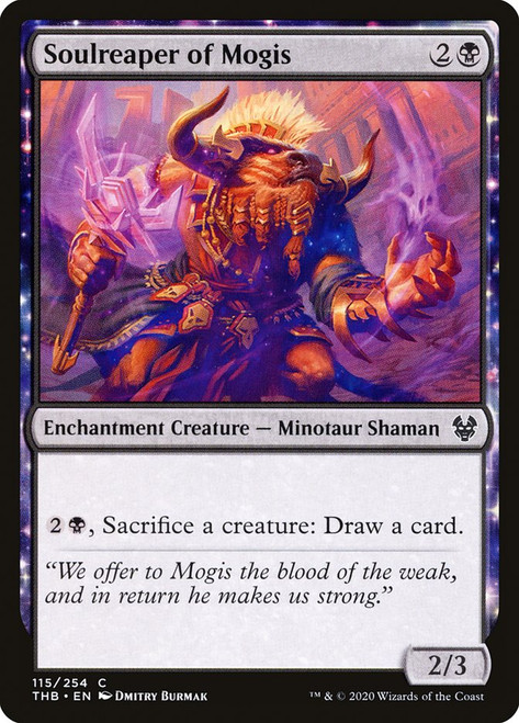 Soulreaper of Mogis\nTheros Beyond Death\nSingle\nMagic The Gathering