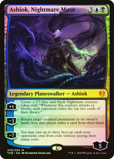 Ashiok, Nightmare Muse\nTheros Beyond Death\nSingle\nMagic The Gathering