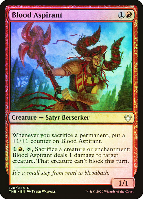 Blood Aspirant\nTheros Beyond Death\nSingle\nMagic The Gathering