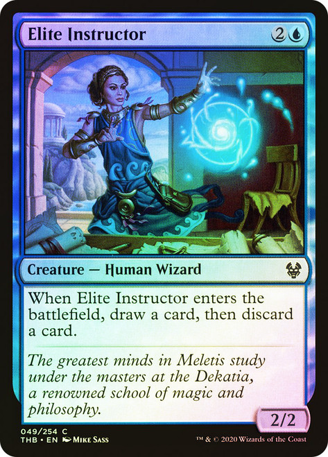 Elite Instructor\nTheros Beyond Death\nSingle\nMagic The Gathering