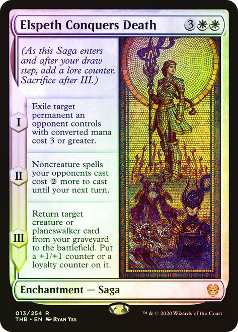 Elspeth Conquers Death\nTheros Beyond Death\nSingle\nMagic The Gathering
