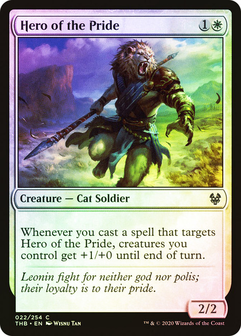 Hero of the Pride\nTheros Beyond Death\nSingle\nMagic The Gathering