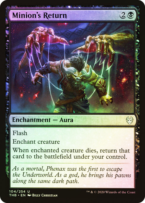 Minion's Return\nTheros Beyond Death\nSingle\nMagic The Gathering
