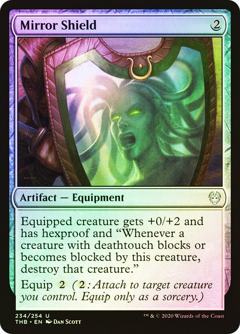 Mirror Shield\nTheros Beyond Death\nSingle\nMagic The Gathering