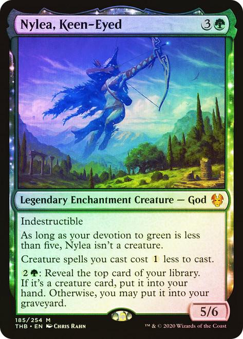 Nylea, Keen-Eyed\nTheros Beyond Death\nSingle\nMagic The Gathering