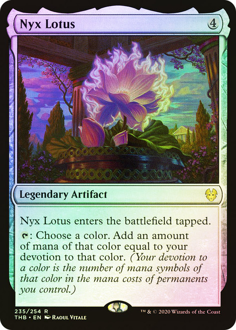 Nyx Lotus\nTheros Beyond Death\nSingle\nMagic The Gathering