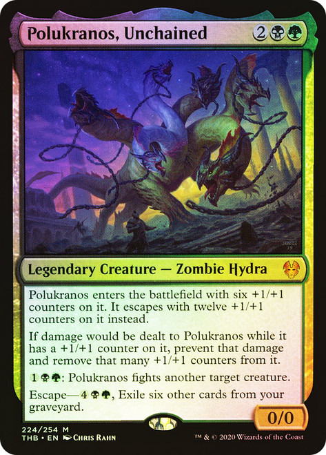 Polukranos, Unchained\nTheros Beyond Death\nSingle\nMagic The Gathering