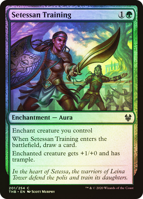 Setessan Training\nTheros Beyond Death\nSingle\nMagic The Gathering