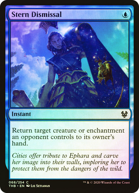 Stern Dismissal\nTheros Beyond Death\nSingle\nMagic The Gathering