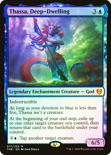 Thassa, Deep-Dwelling\nTheros Beyond Death\nSingle\nMagic The Gathering