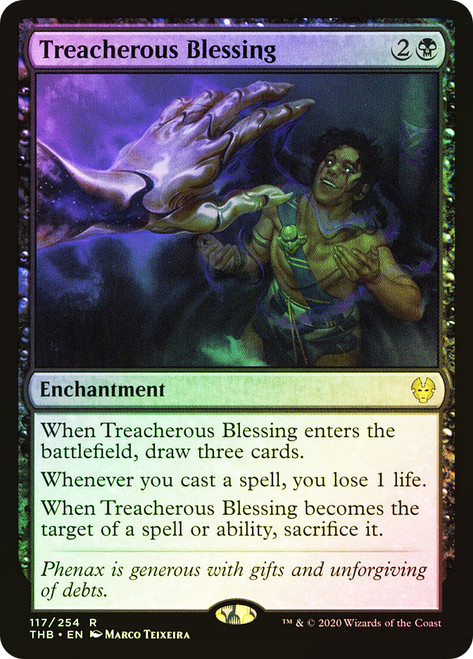Treacherous Blessing\nTheros Beyond Death\nSingle\nMagic The Gathering
