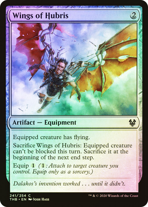 Wings of Hubris\nTheros Beyond Death\nSingle\nMagic The Gathering