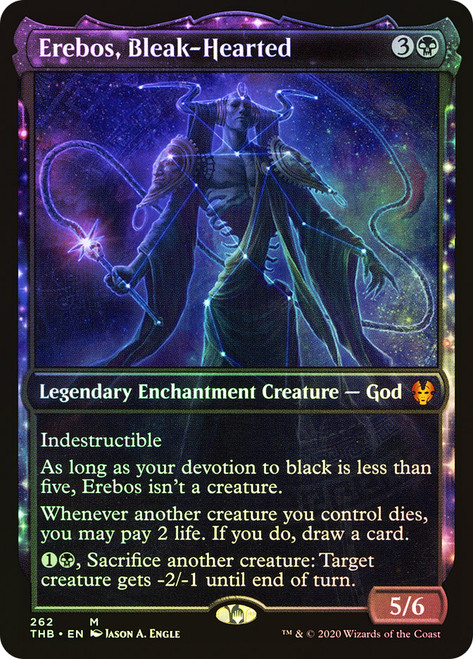 Erebos, Bleak-Hearted (Showcase)\nTheros Beyond Death - Variants\nSingle\nMagic The Gathering