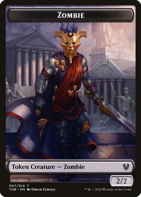 {Zombie Token}\nTheros Beyond Death\nSingle\nMagic The Gathering
