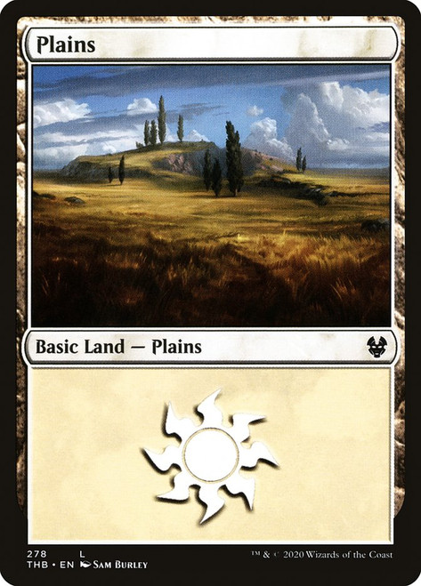 Plains (#278)\nTheros Beyond Death\nSingle\nMagic The Gathering