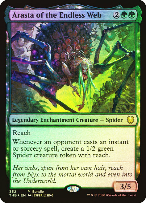 Arasta of the Endless Web (Bundle)\nPromo: General\nSingle\nMagic The Gathering