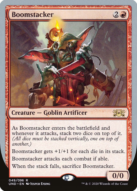 Boomstacker\nUnsanctioned\nSingle\nMagic The Gathering