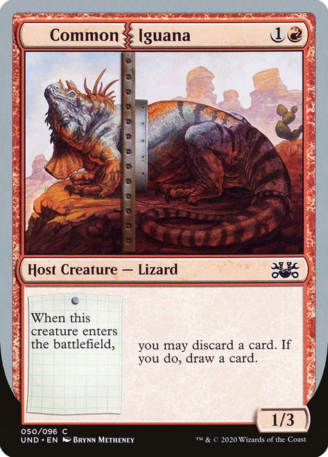 Common Iguana\nUnsanctioned\nSingle\nMagic The Gathering
