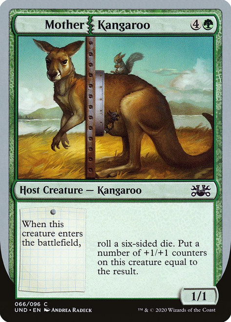 Mother Kangaroo\nUnsanctioned\nSingle\nMagic The Gathering