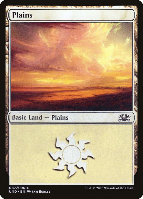 Plains (#087)\nUnsanctioned\nSingle\nMagic The Gathering
