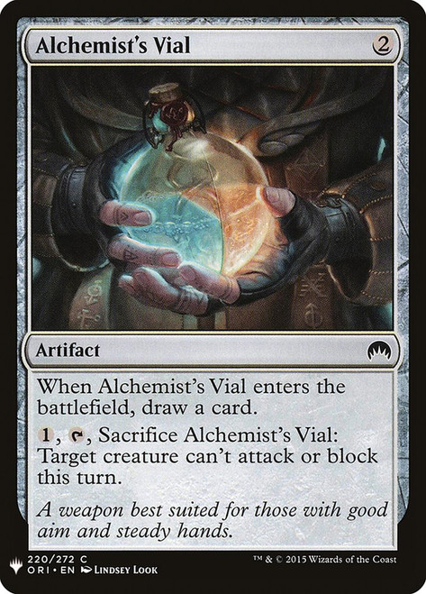 Alchemist's Vial\nPlaneswalker Symbol Reprints\nSingle\nMagic The Gathering