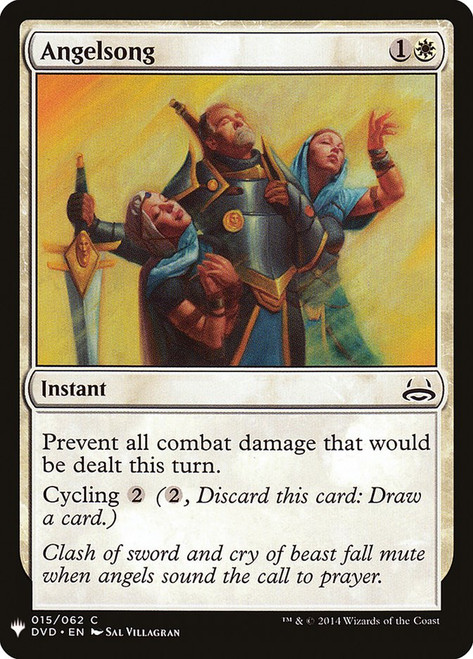 Angelsong\nPlaneswalker Symbol Reprints\nSingle\nMagic The Gathering