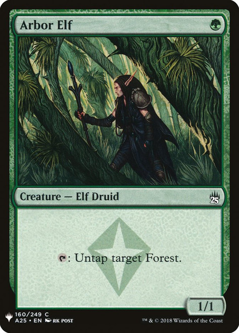Arbor Elf\nPlaneswalker Symbol Reprints\nSingle\nMagic The Gathering