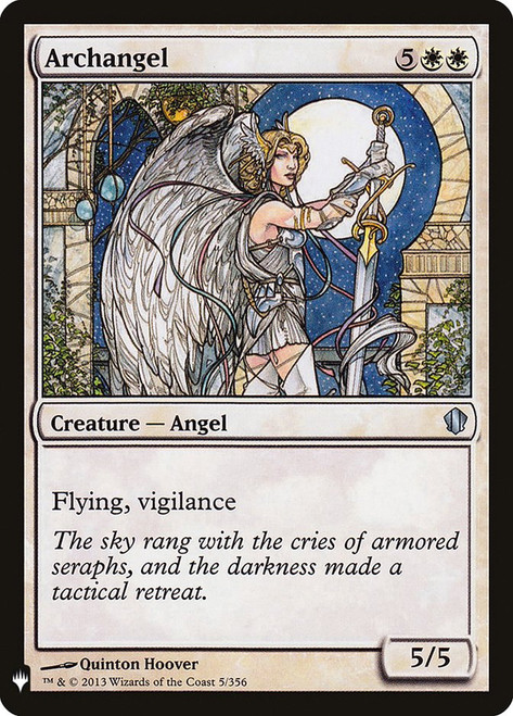 Archangel\nPlaneswalker Symbol Reprints\nSingle\nMagic The Gathering