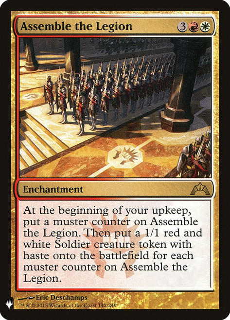 Assemble the Legion\nPlaneswalker Symbol Reprints\nSingle\nMagic The Gathering