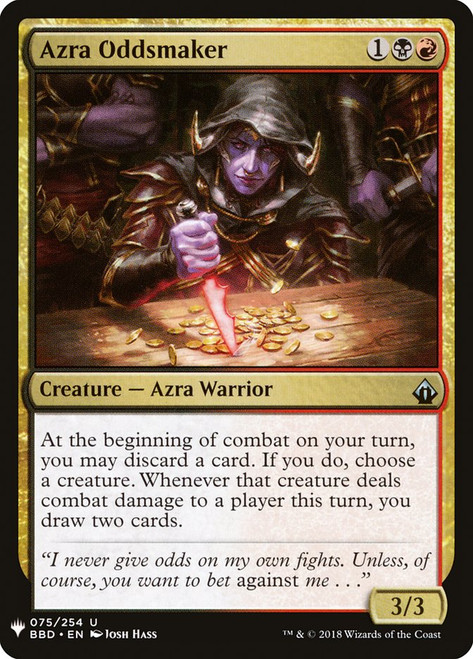 Azra Oddsmaker | Battlebond - Japanese | Star City Games