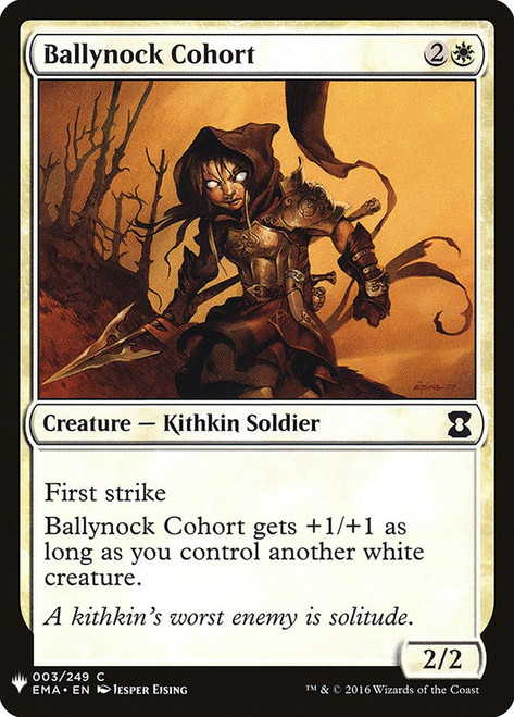 Ballynock Cohort\nPlaneswalker Symbol Reprints\nSingle\nMagic The Gathering