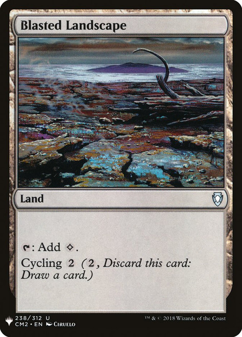 Blasted Landscape\nPlaneswalker Symbol Reprints\nSingle\nMagic The Gathering